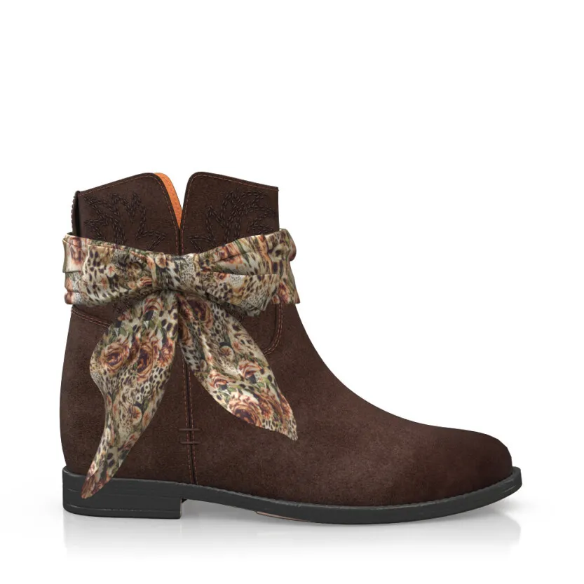 Hidden Wedge Ankle Boots 11789