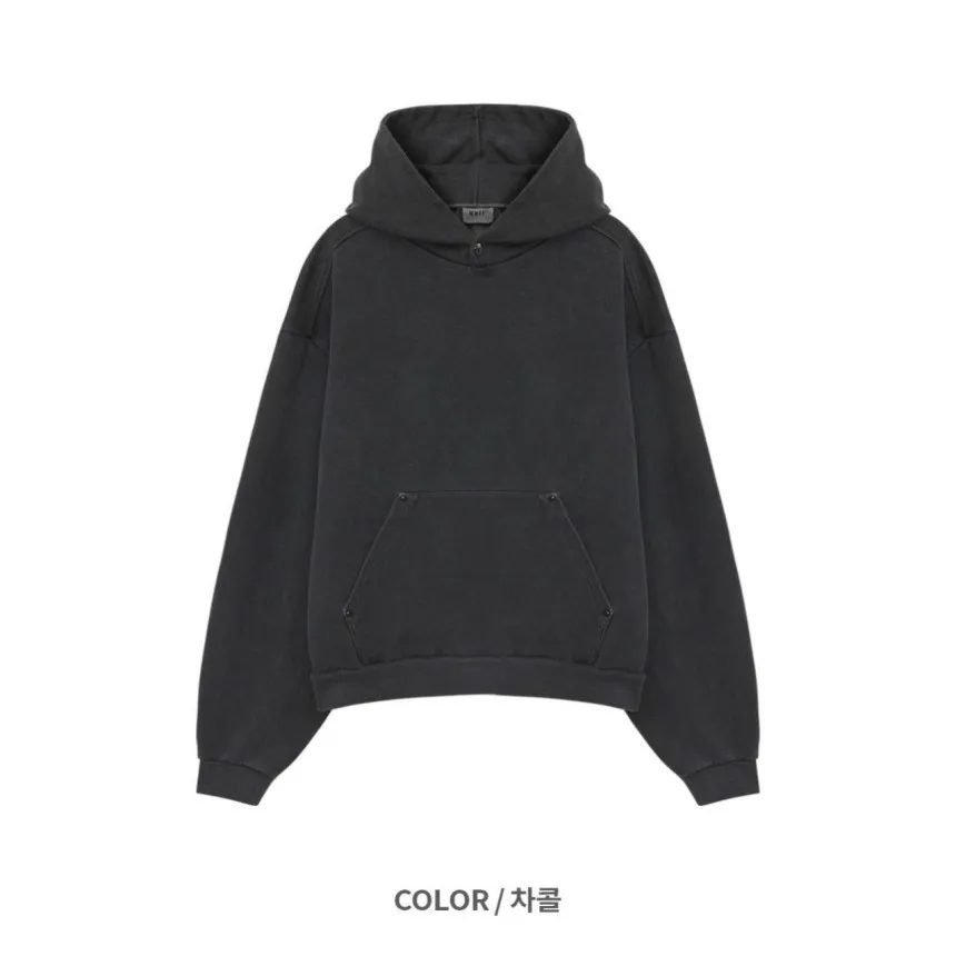 IONSEOUL  |Unisex Street Style Long Sleeves Plain Hoodies & Sweatshirts