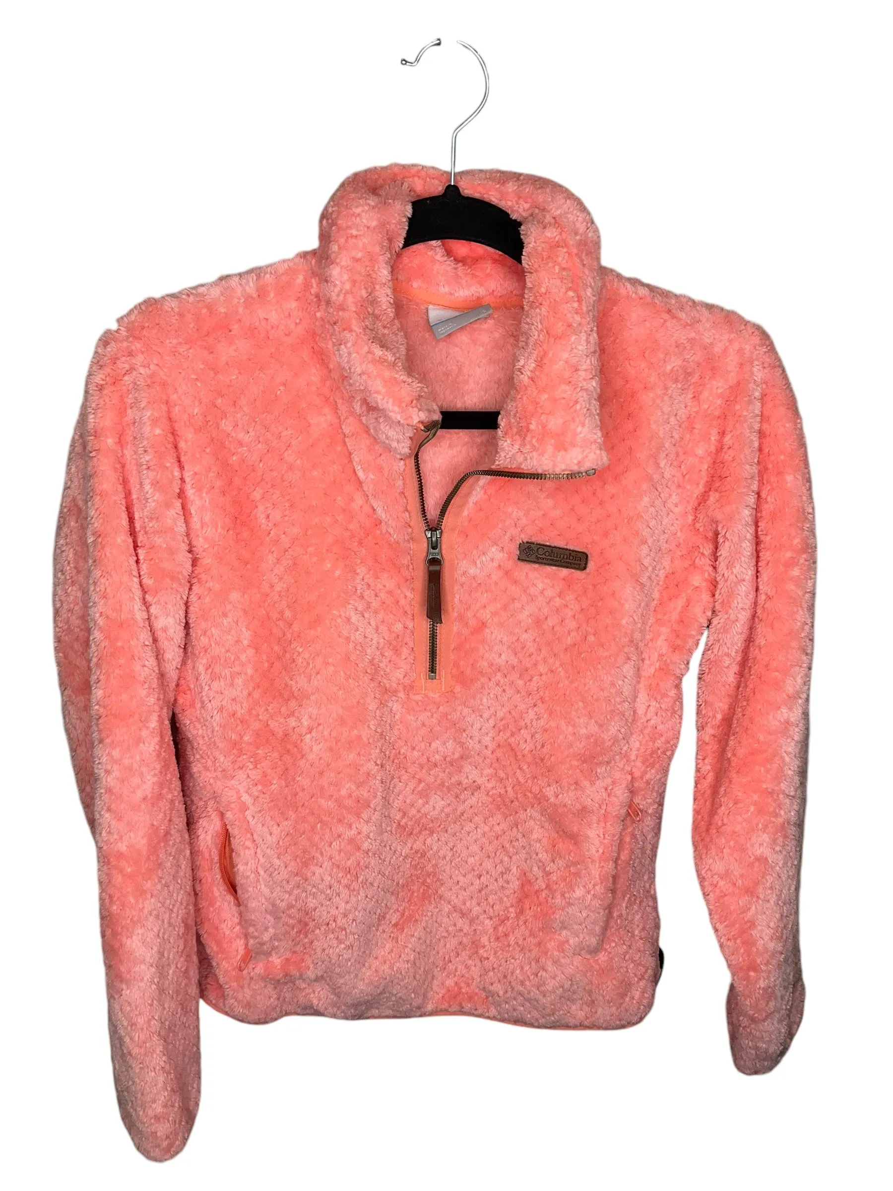 Jacket Faux Fur & Sherpa By Columbia In Pink, Size: S