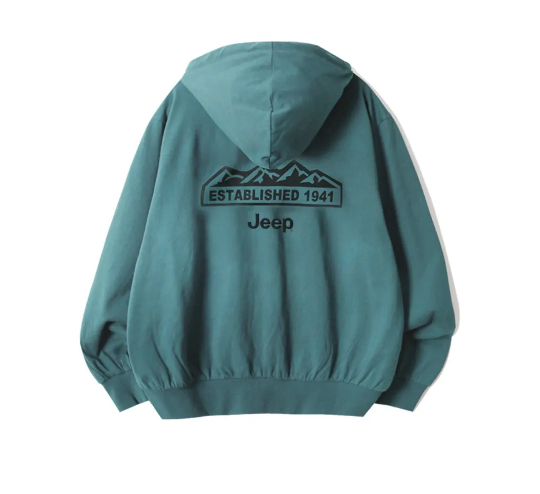 JEEP  |Unisex Street Style Logo Hoodies & Sweatshirts