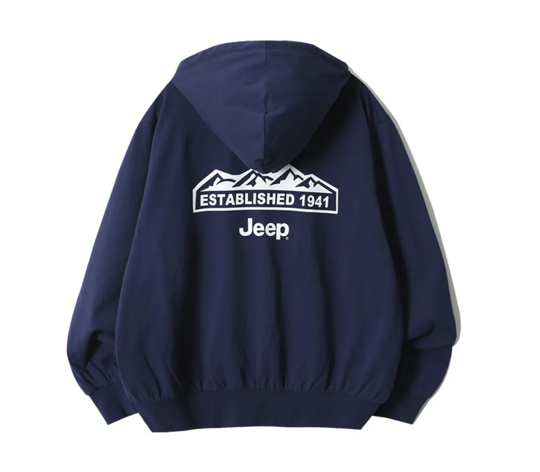 JEEP  |Unisex Street Style Logo Hoodies & Sweatshirts