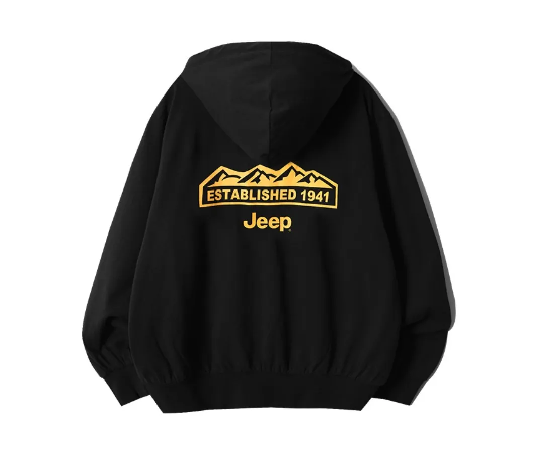 JEEP  |Unisex Street Style Logo Hoodies & Sweatshirts