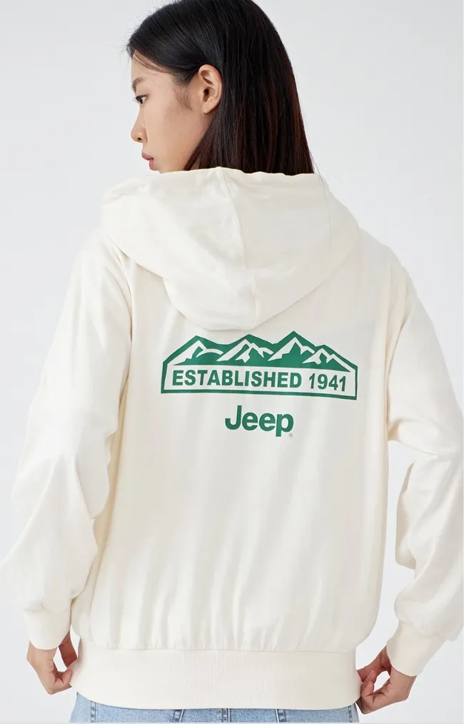 JEEP  |Unisex Street Style Logo Hoodies & Sweatshirts