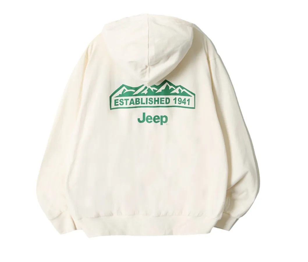 JEEP  |Unisex Street Style Logo Hoodies & Sweatshirts