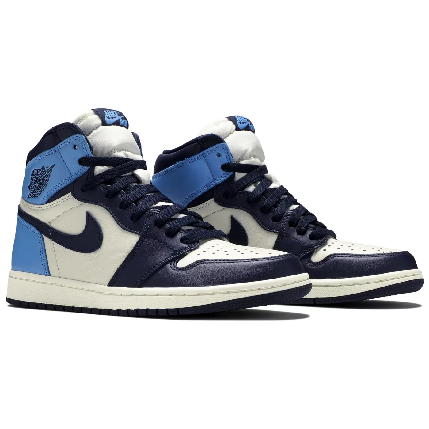 Jordan 1 Retro High Obsidian UNC