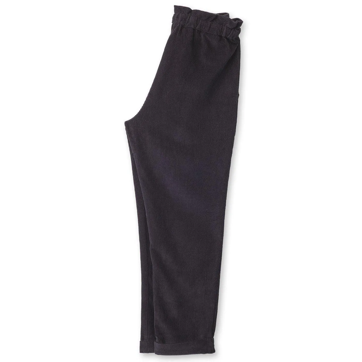 Kavu Wyeth Corduroy Paperbag Pant in Black