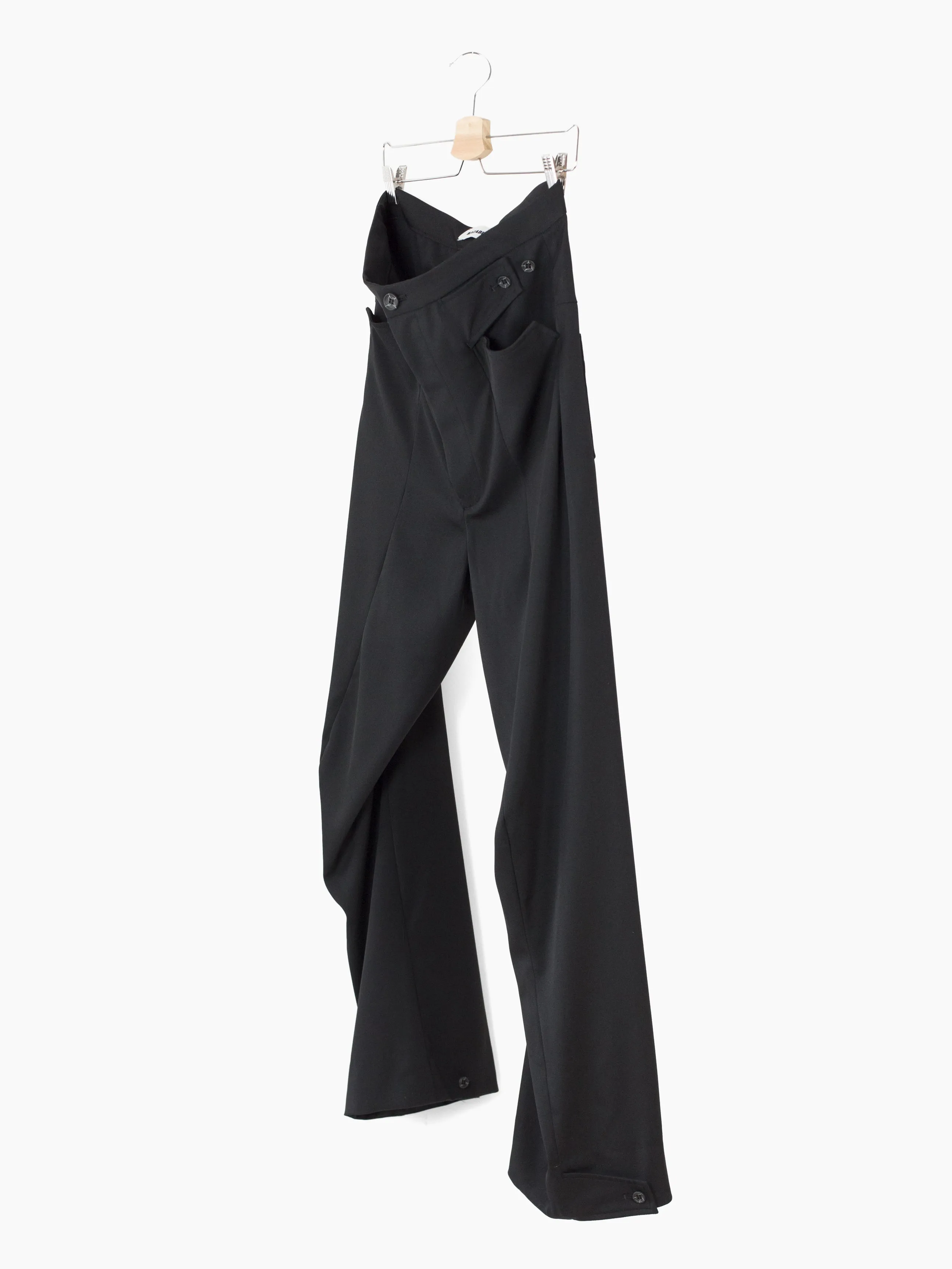 Kozaburo AW23 Wool Twill Z-Trousers