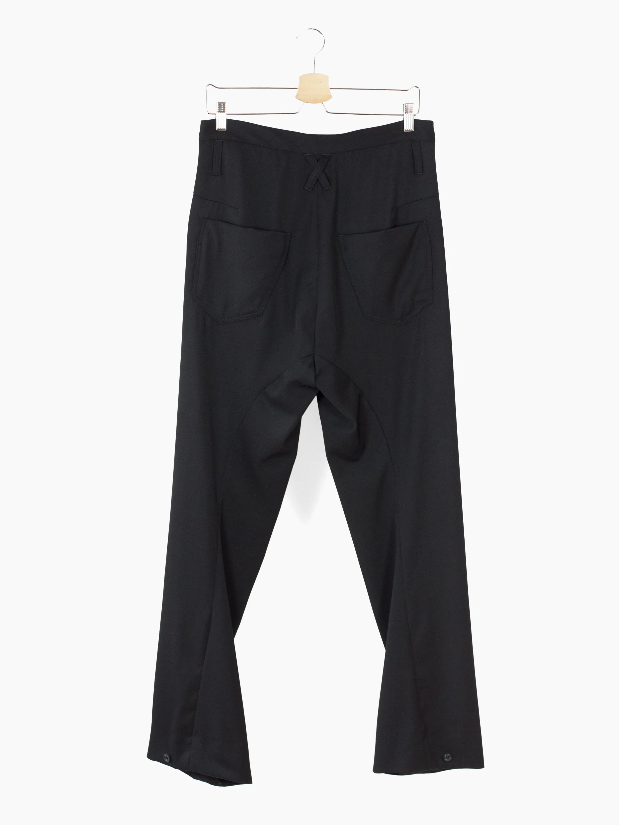 Kozaburo AW23 Wool Twill Z-Trousers