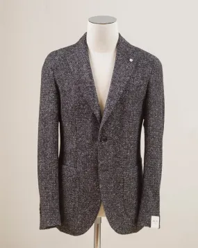 L.B.M. 1911 Wool Mix Jersey Jacket / Grey Melange