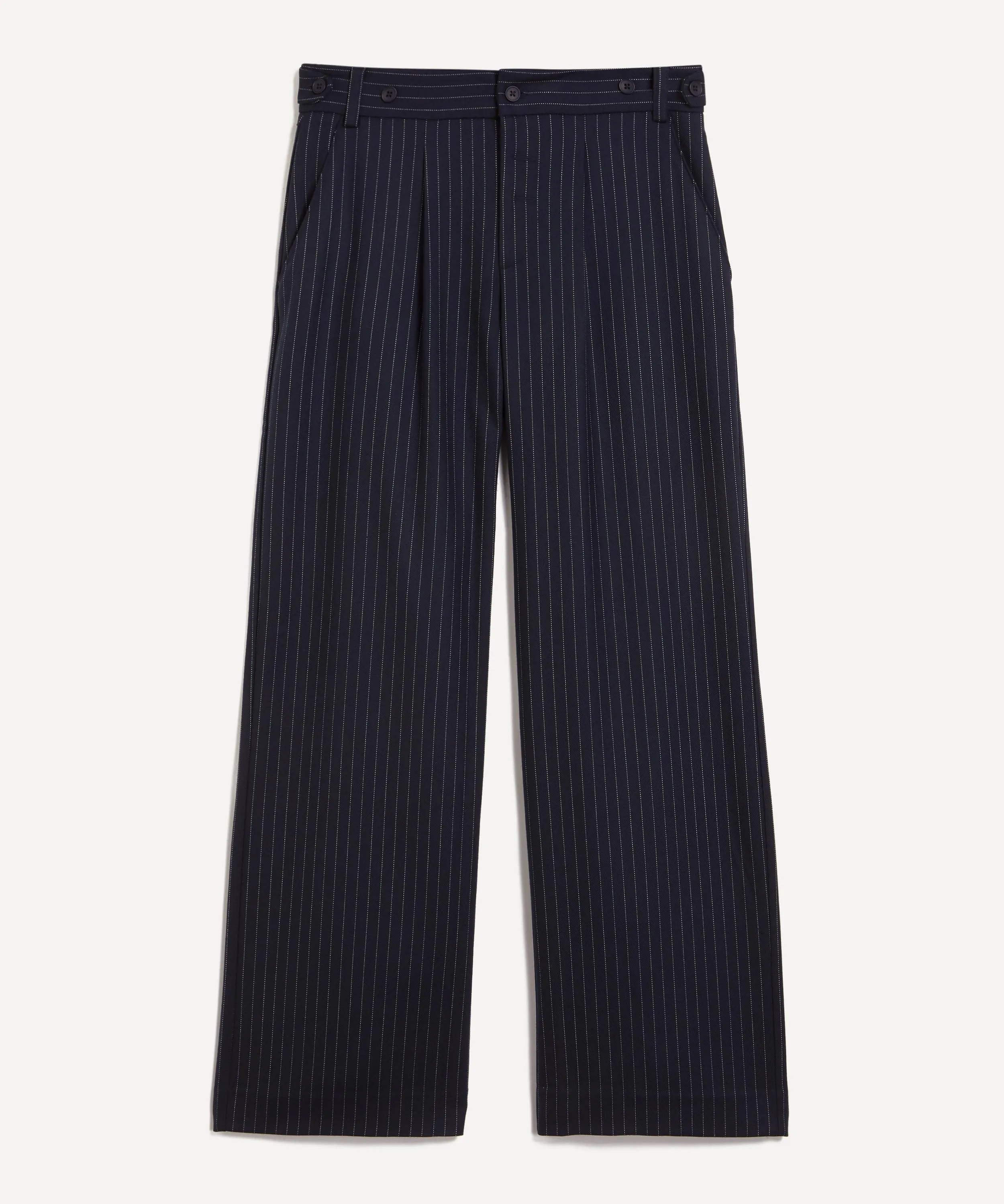 Lennox Ink Wide Leg Tailored Trousers