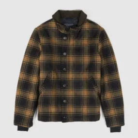 Manifattura Ceccarelli Wool Plaid N-1 Deck Jacket