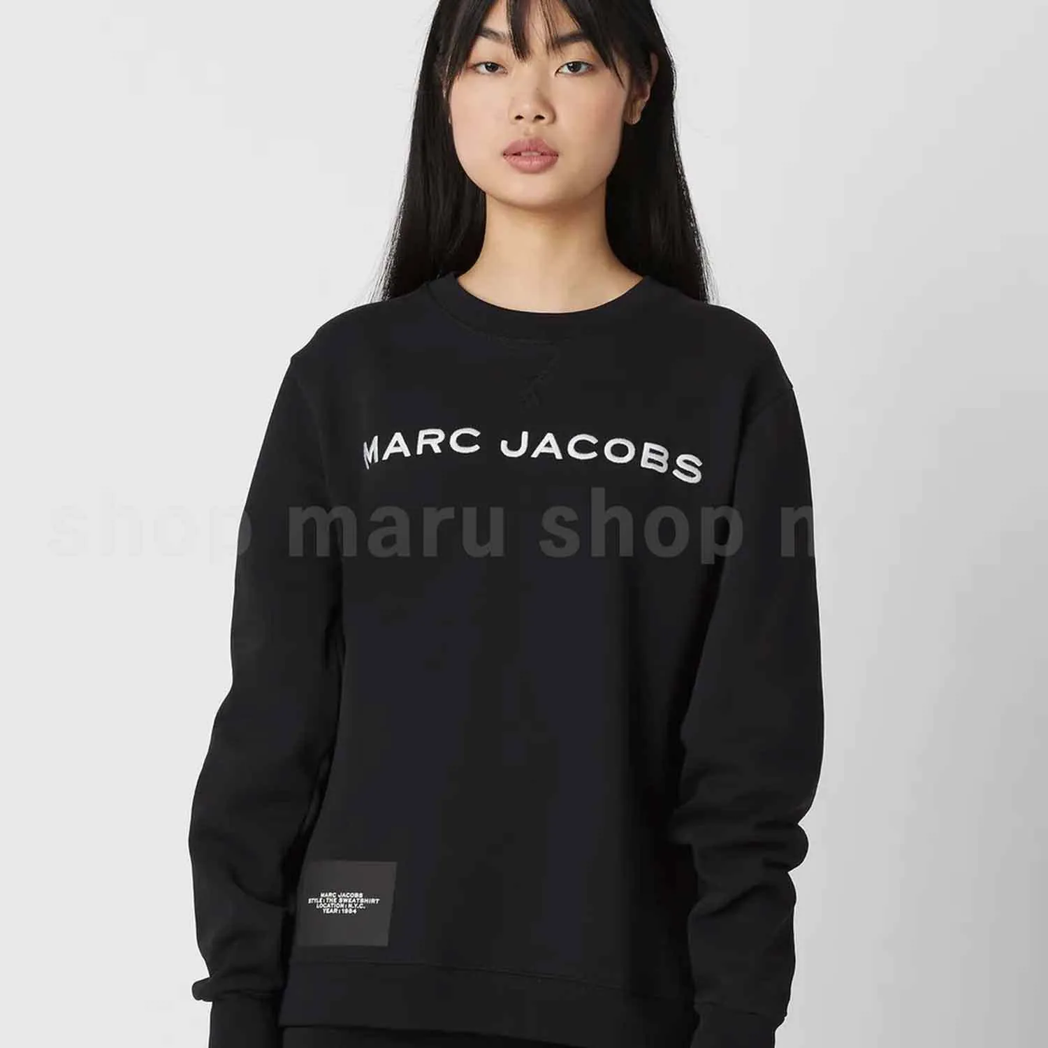 MARC JACOBS  |Street Style Long Sleeves Cotton Logo Hoodies & Sweatshirts