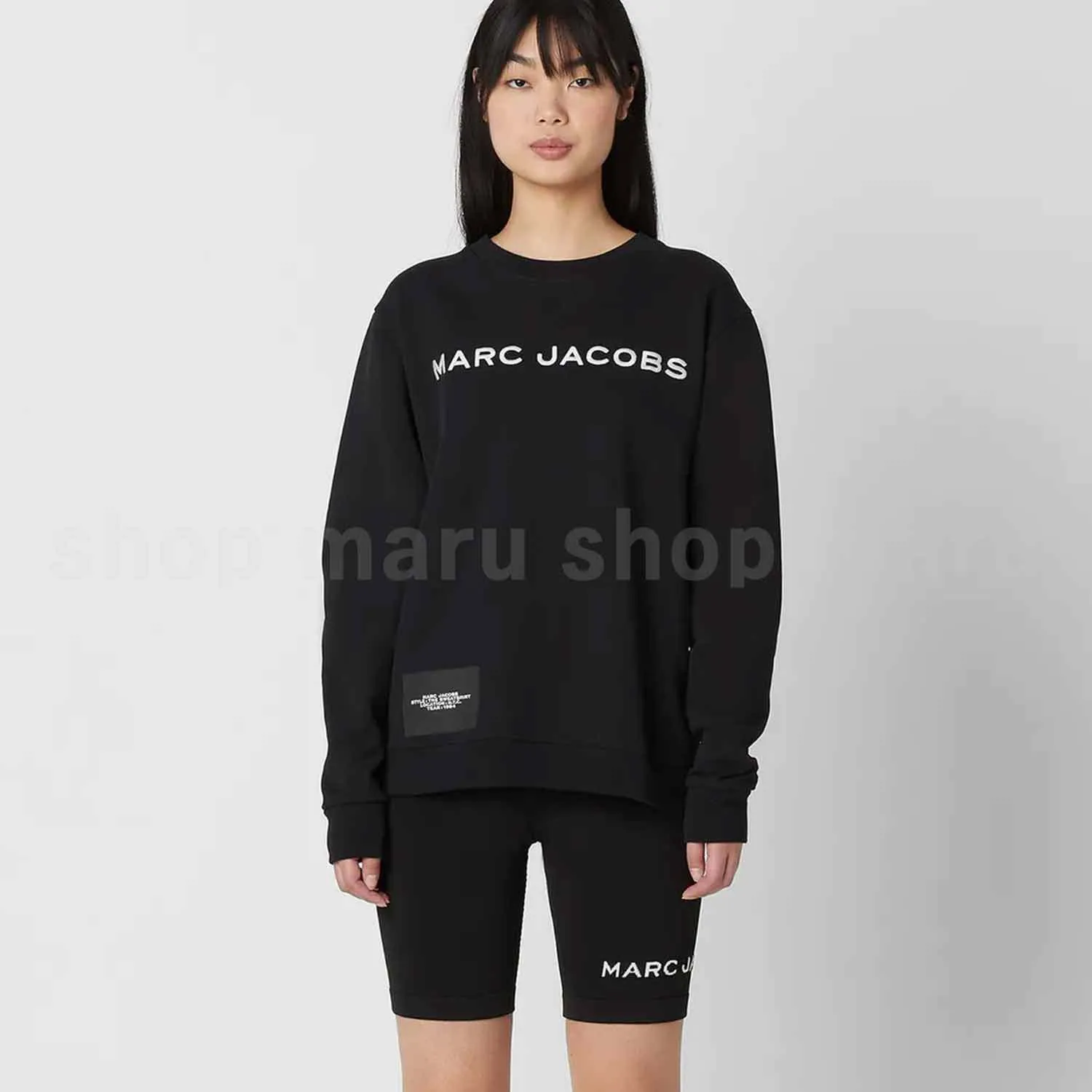 MARC JACOBS  |Street Style Long Sleeves Cotton Logo Hoodies & Sweatshirts