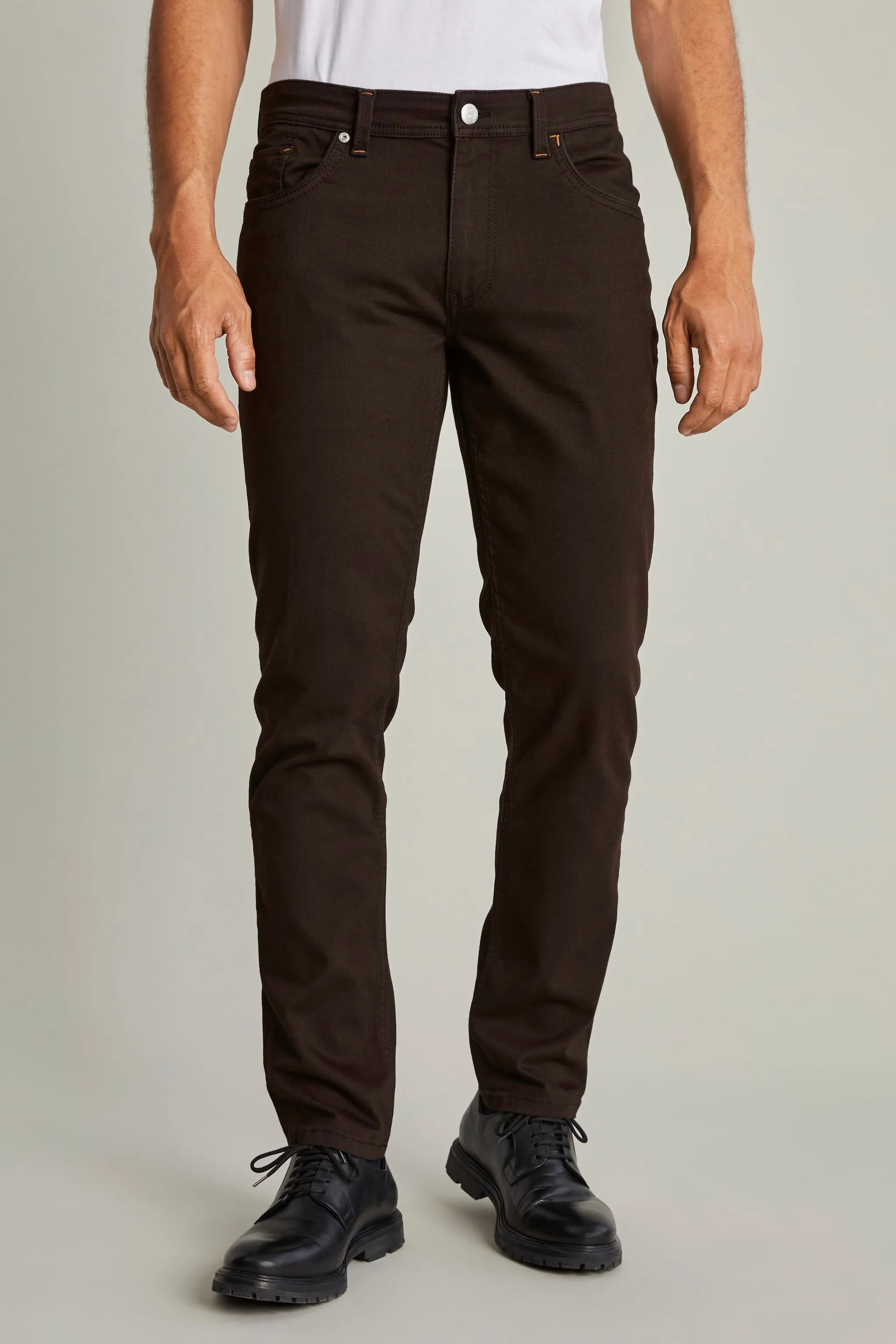 Matinique MApete Trouser In After Dark Brown