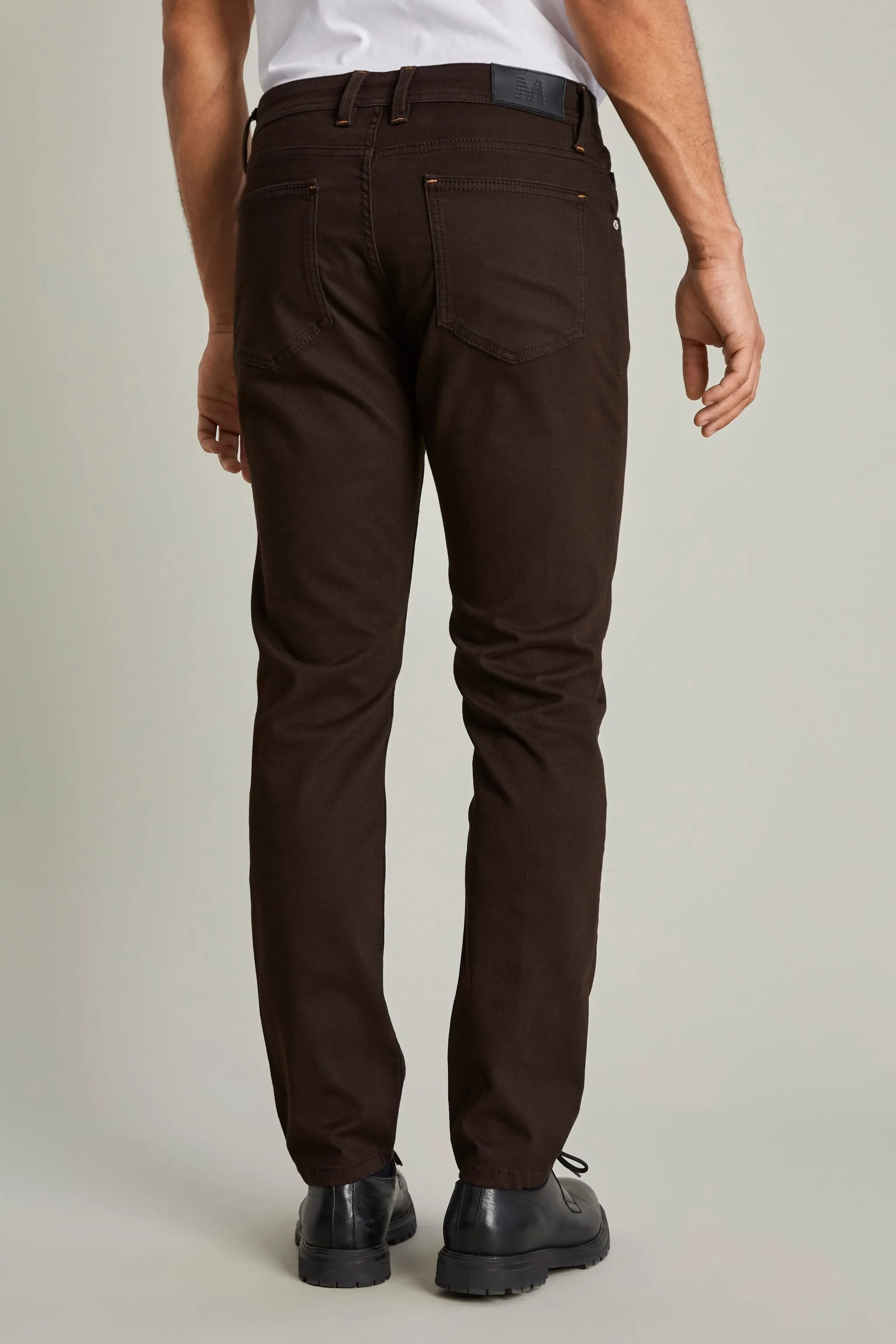 Matinique MApete Trouser In After Dark Brown