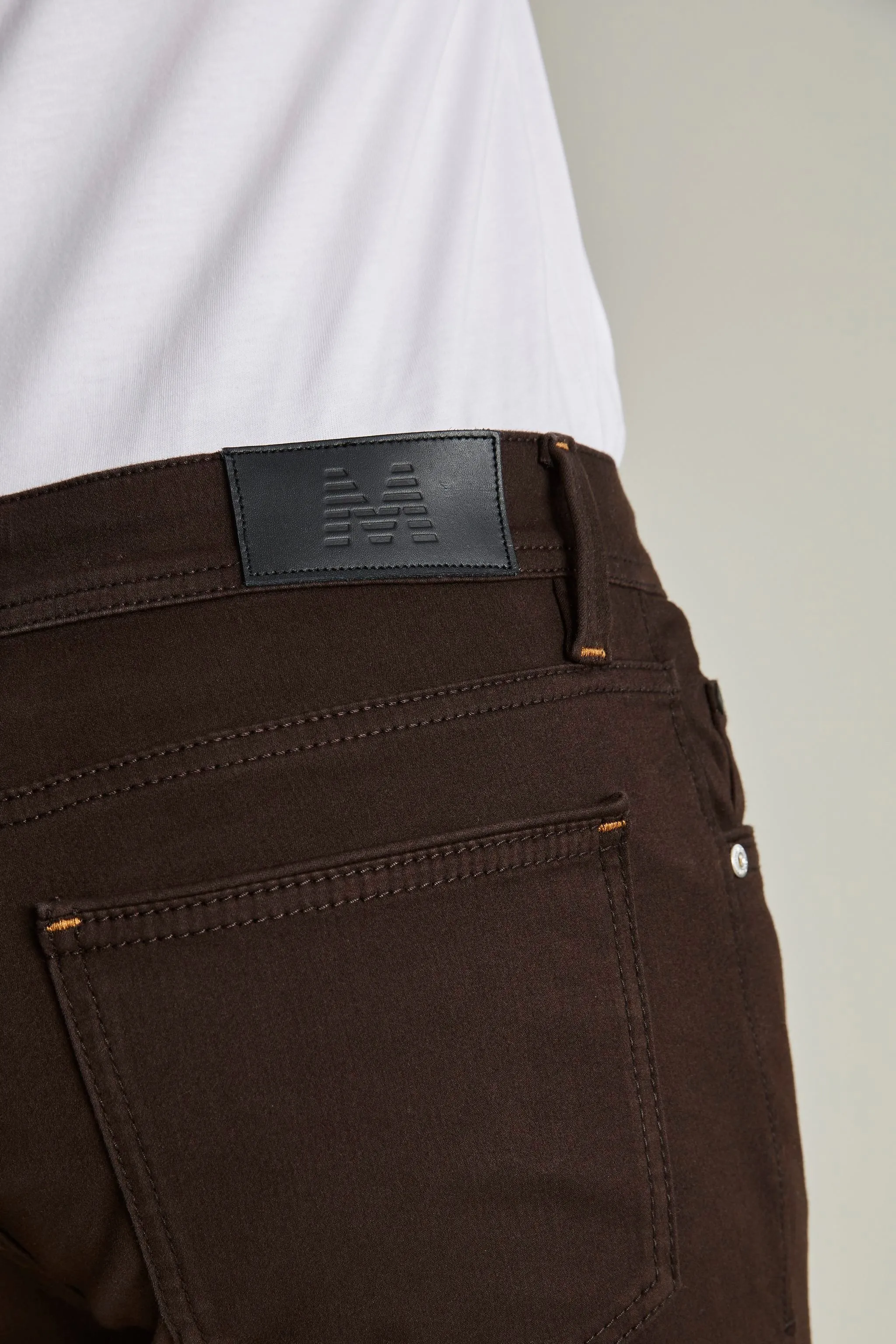 Matinique MApete Trouser In After Dark Brown