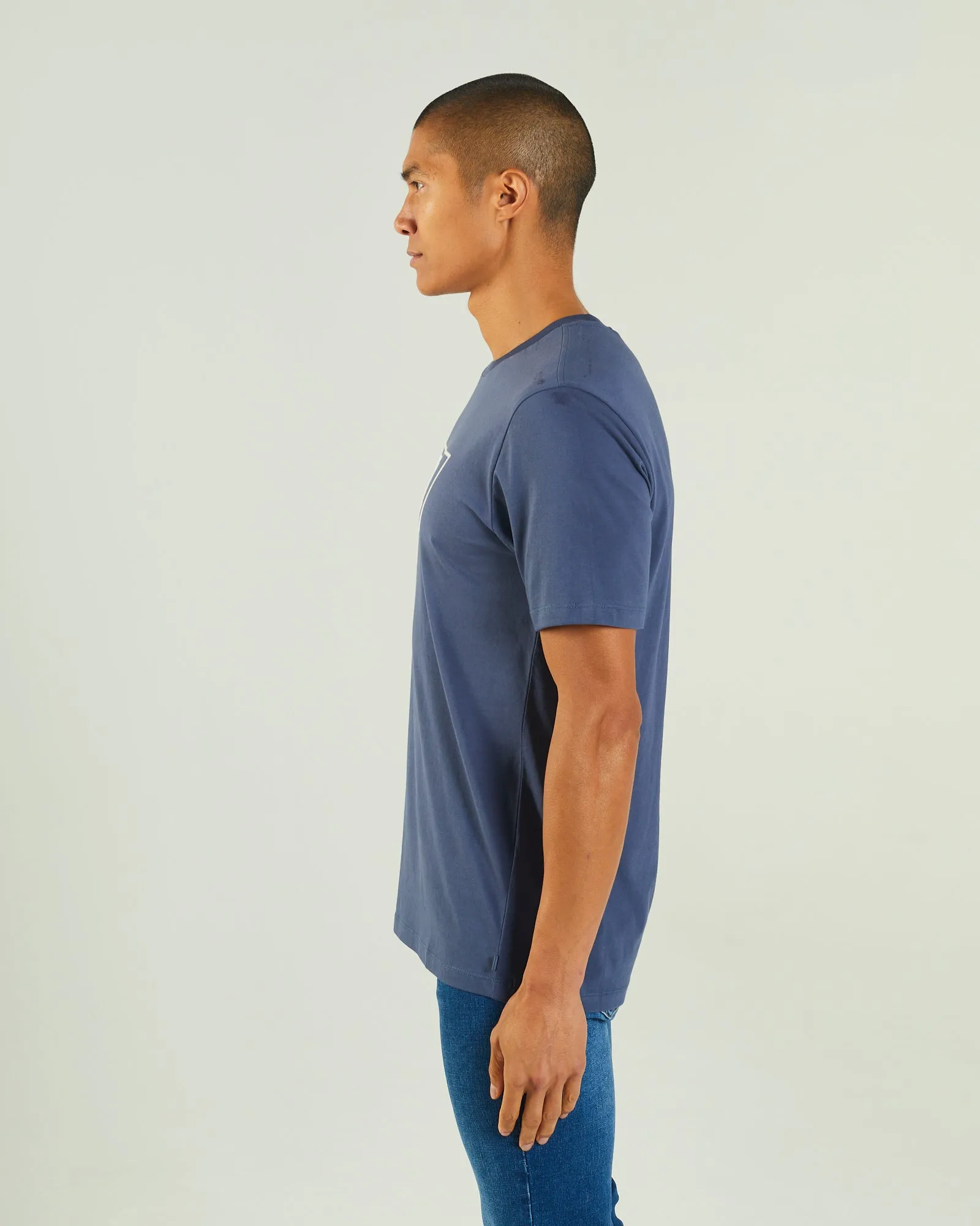 Miller Tee Steel Indigo