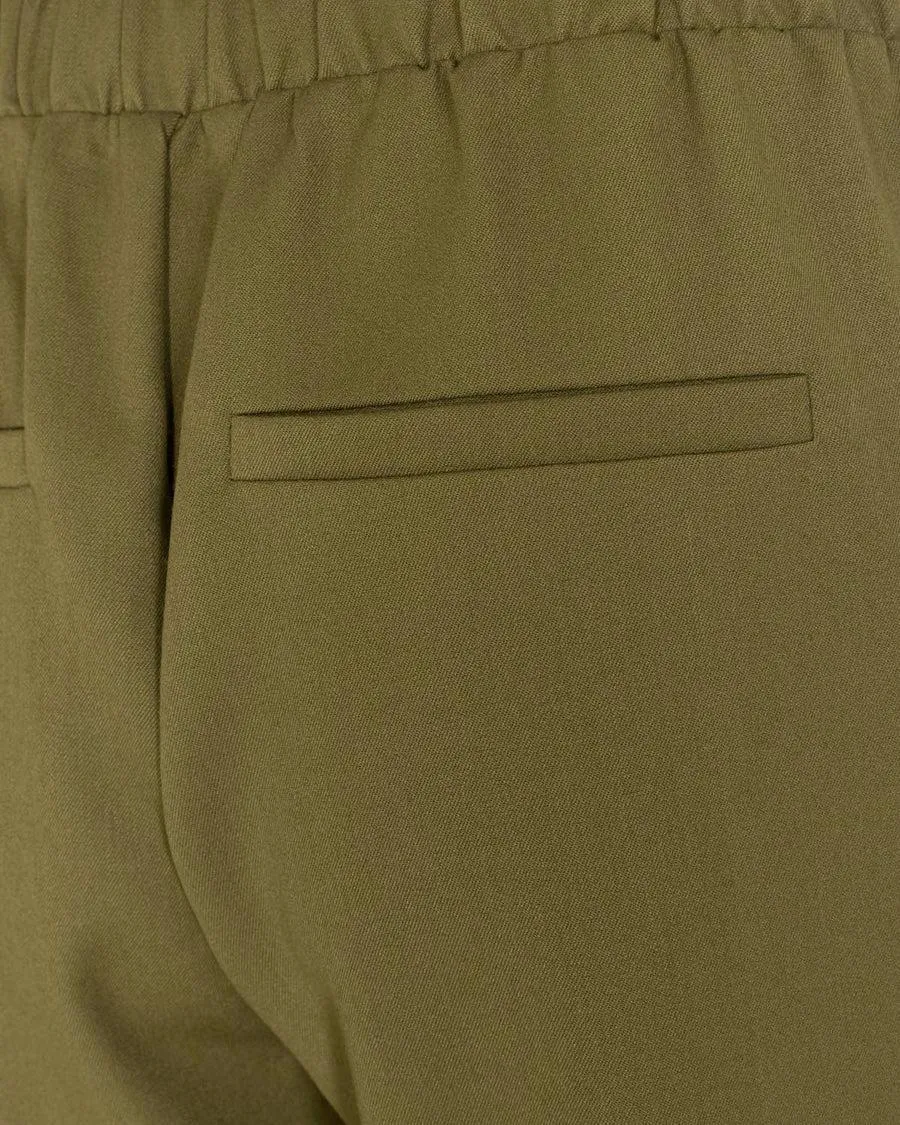 Minimum Sofja Casual Pant in Dark Olive