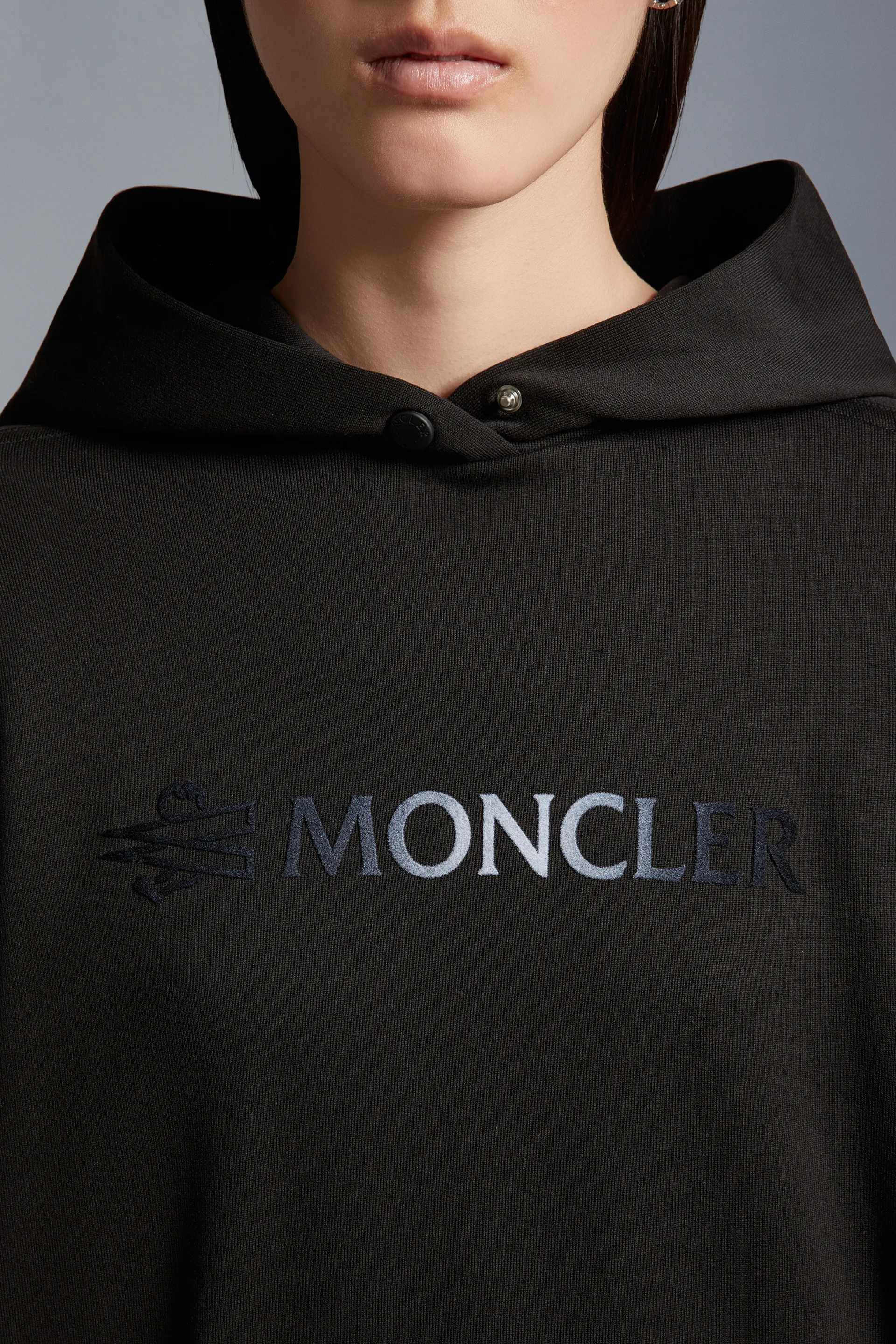 MONCLER  |Street Style Long Sleeves Plain Logo