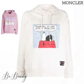 MONCLER  |Unisex Bi-color Long Sleeves Cotton Logo