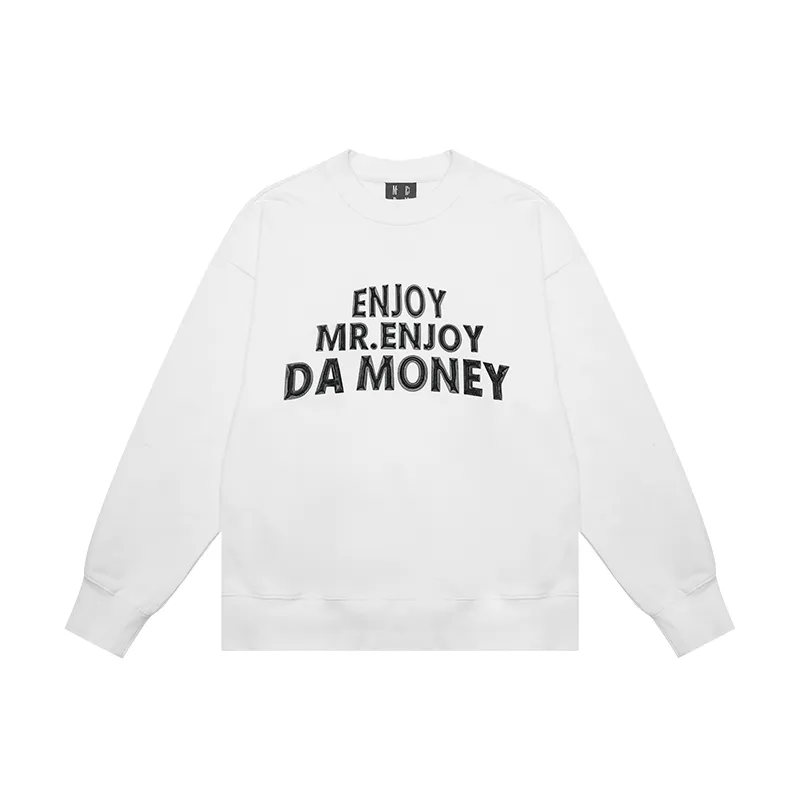 MR. ENJOY DA MONEY  |Unisex Street Style Hoodies & Sweatshirts