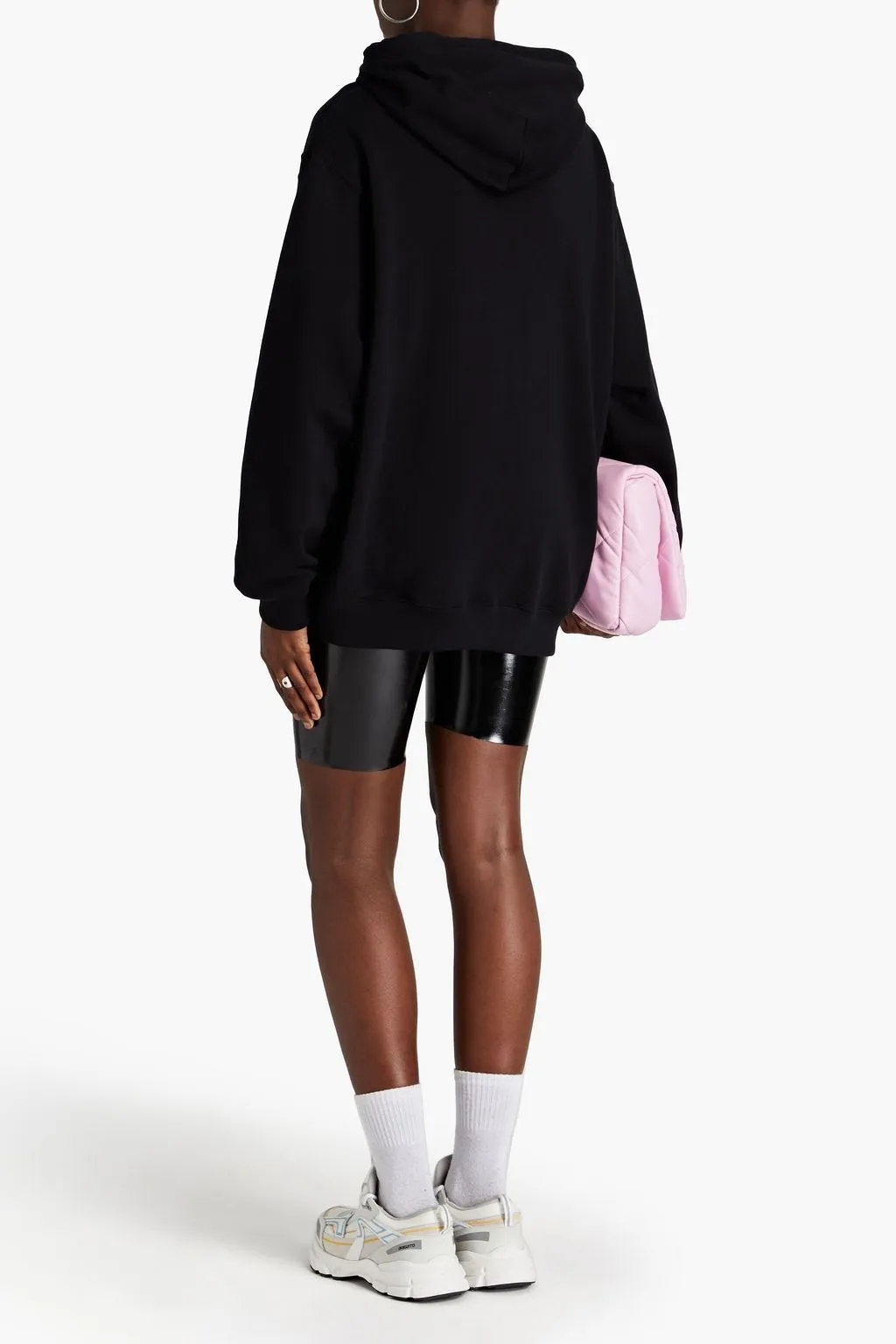 MSGM  |Street Style Long Sleeves Plain Cotton Logo