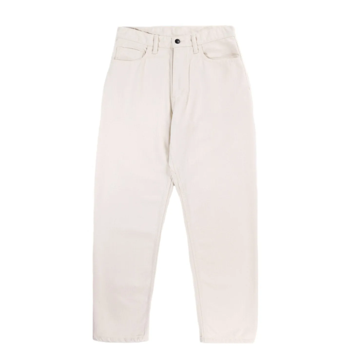 NANAMICA 5 POCKET STRAIGHT DENIM PANTS NATURAL