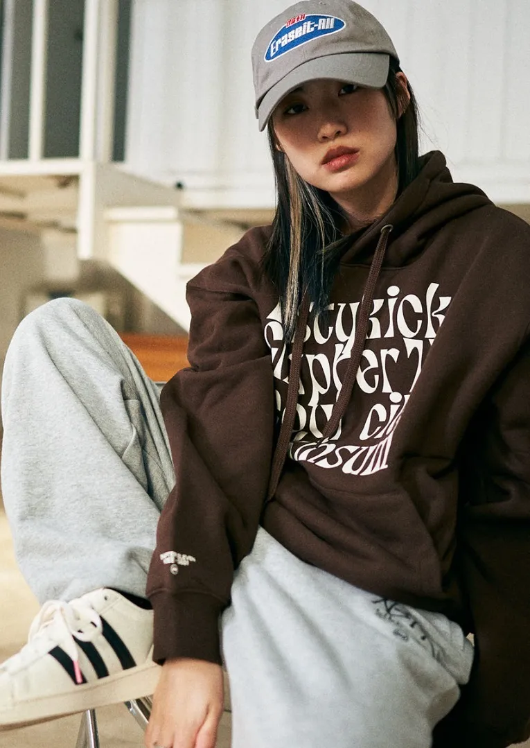 NASTYKICK  |Unisex Street Style Logo Hoodies & Sweatshirts