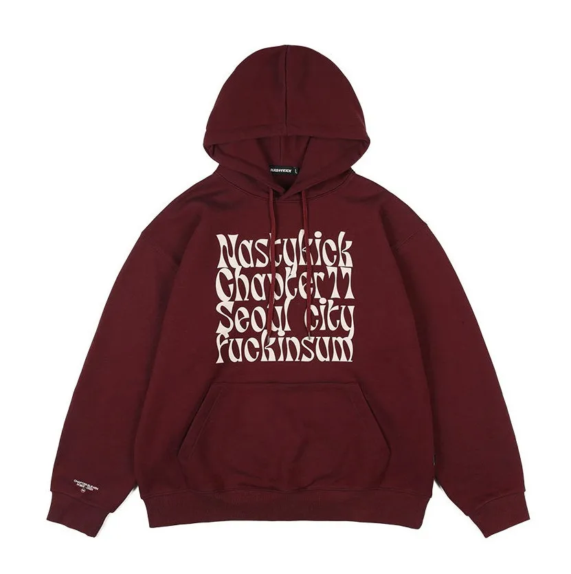 NASTYKICK  |Unisex Street Style Logo Hoodies & Sweatshirts