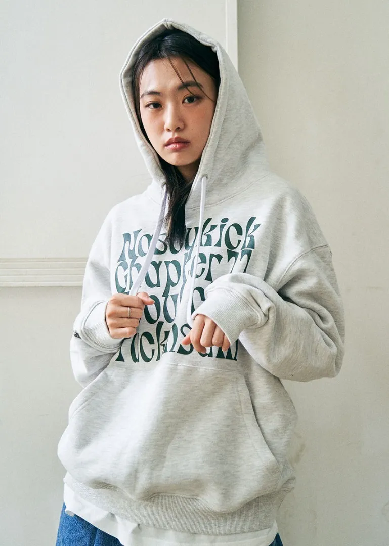 NASTYKICK  |Unisex Street Style Logo Hoodies & Sweatshirts