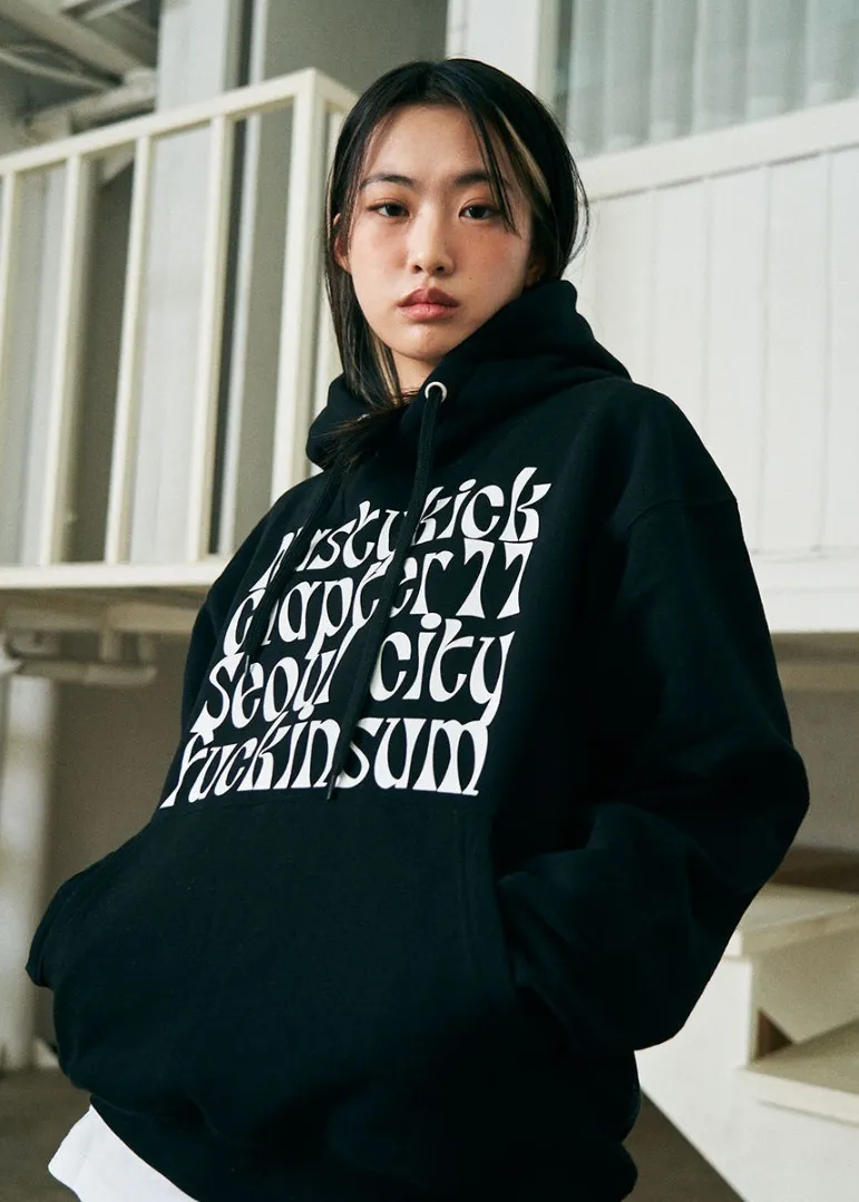 NASTYKICK  |Unisex Street Style Logo Hoodies & Sweatshirts