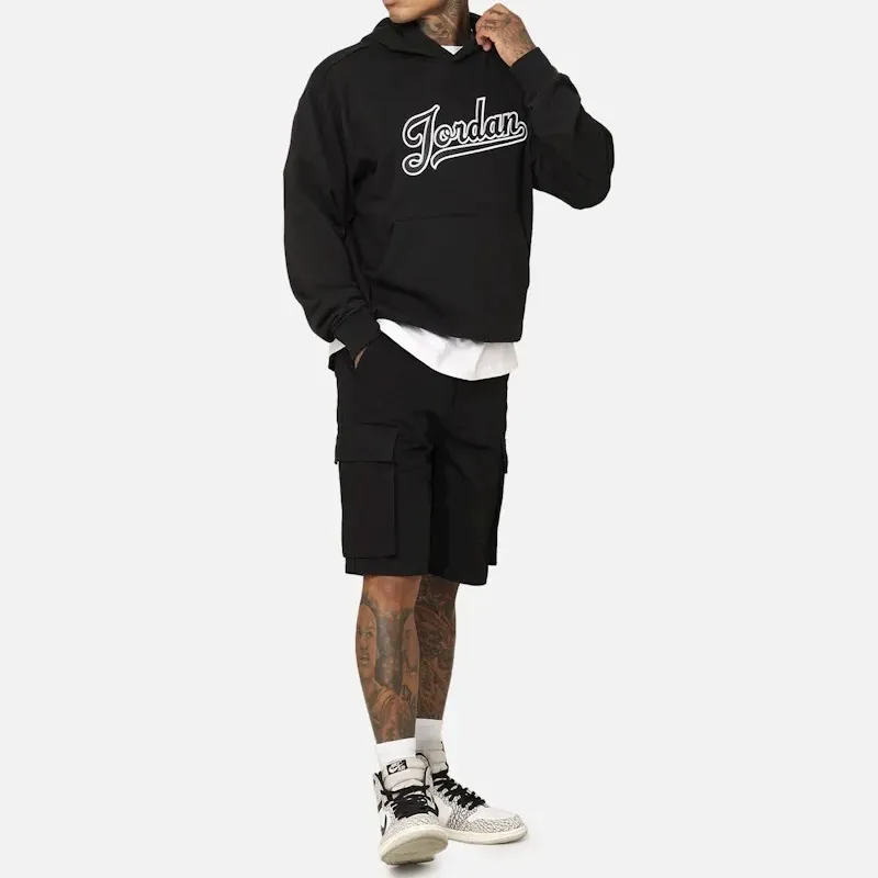 Nike  |Street Style Long Sleeves Cotton Logo Hoodies