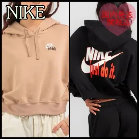 Nike  |Unisex Street Style Cotton Logo Hoodies & Sweatshirts