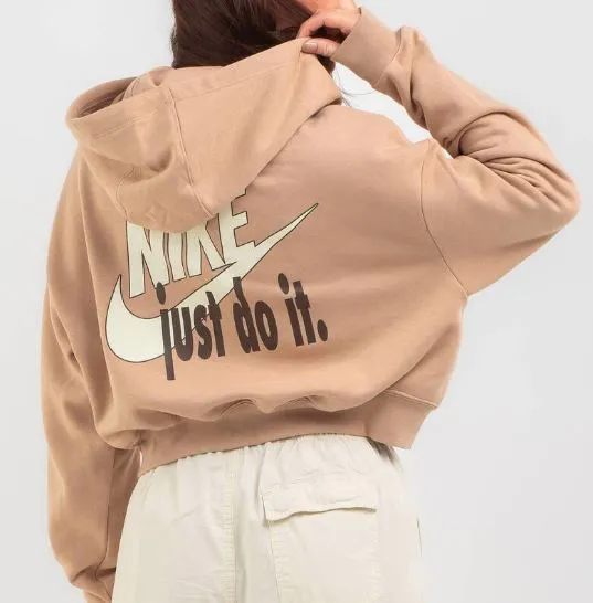 Nike  |Unisex Street Style Cotton Logo Hoodies & Sweatshirts