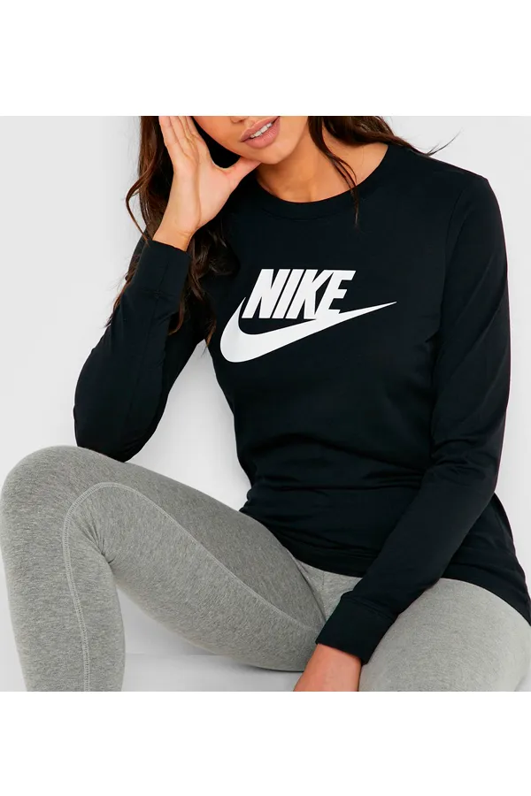 Nike Women L/S Icon Tee Black