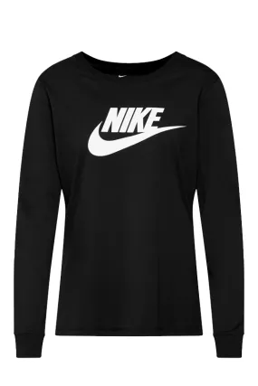 Nike Women L/S Icon Tee Black