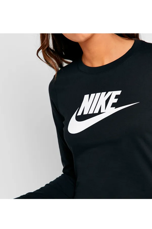 Nike Women L/S Icon Tee Black