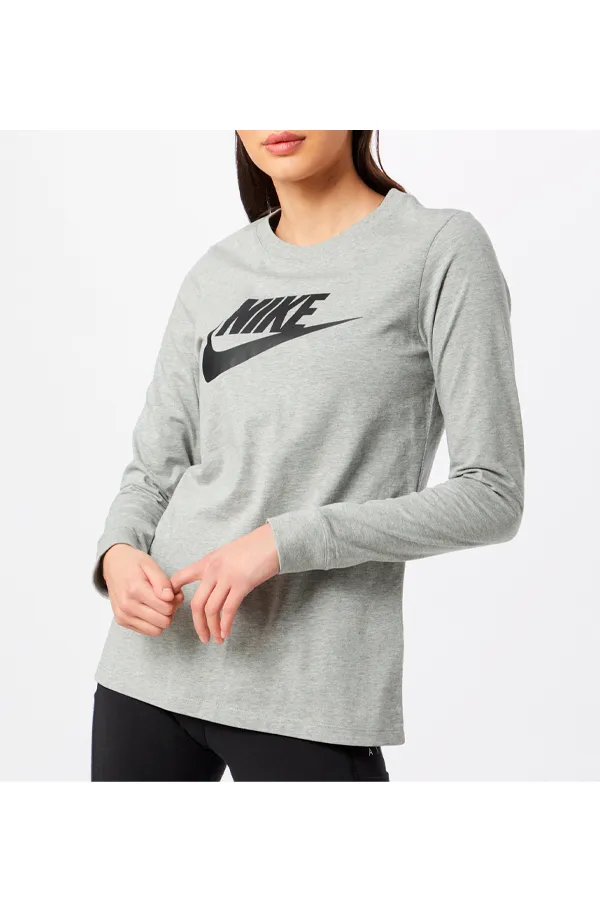 Nike Women L/S Icon Tee Grey