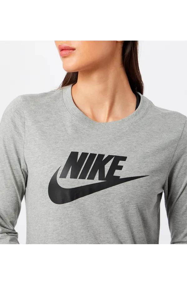 Nike Women L/S Icon Tee Grey