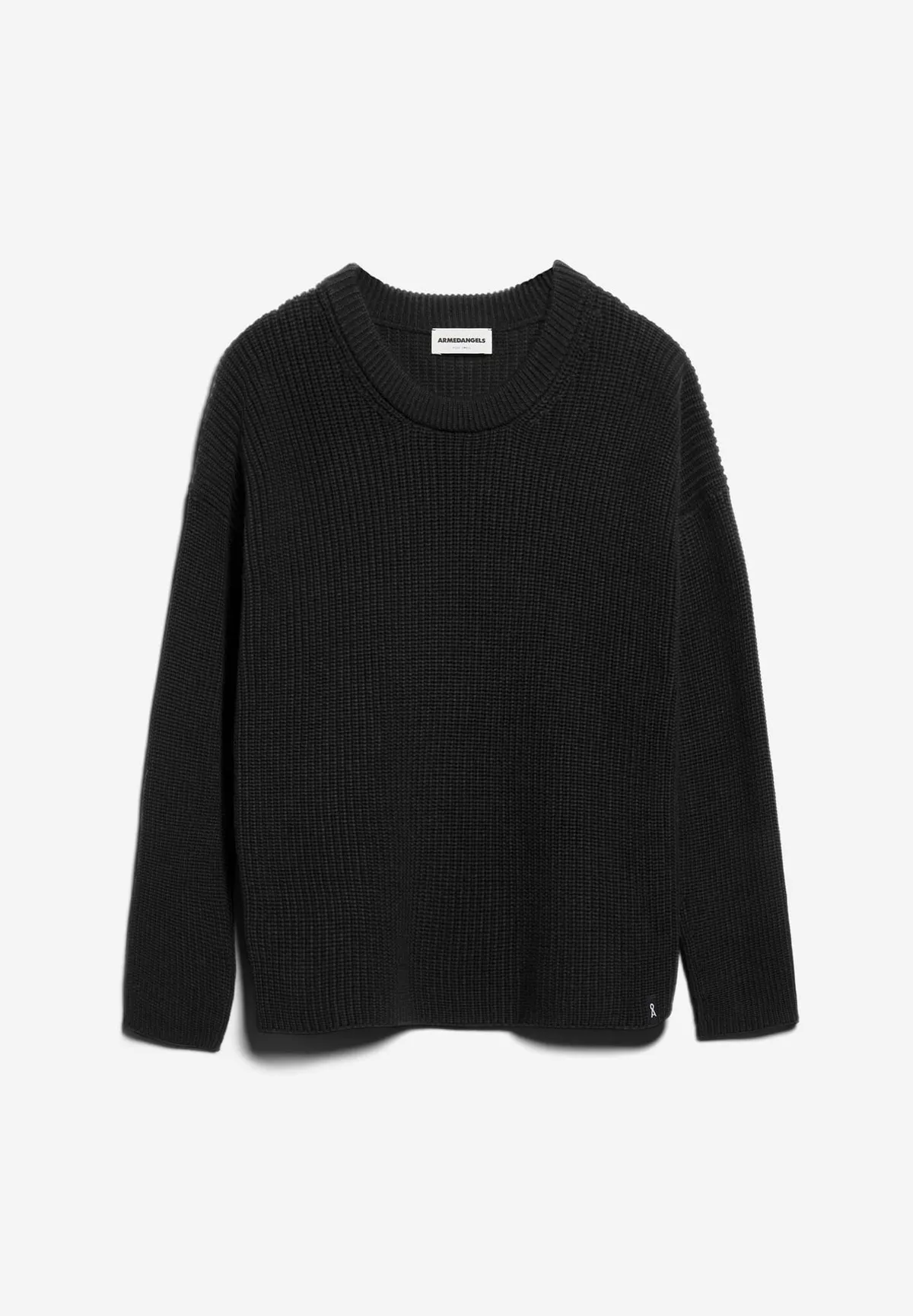 Nuiraas Organic Cotton Sweater - Black