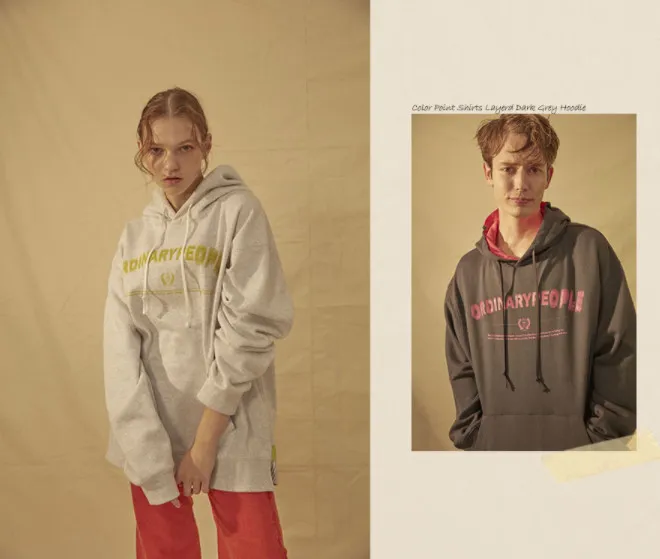 ORDINARY PEOPLE  |Unisex Street Style Hoodies & Sweatshirts