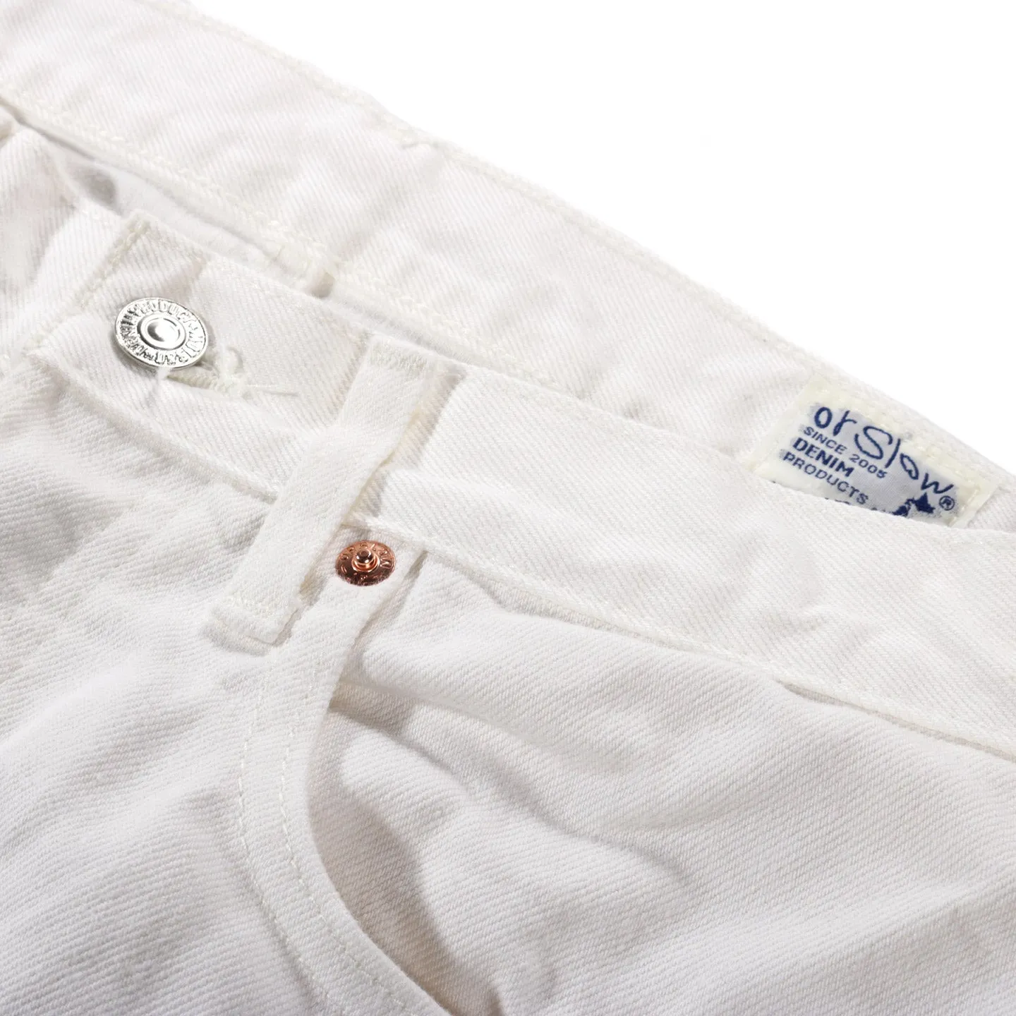 ORSLOW 105 STANDARD FIT 80'S WHITE