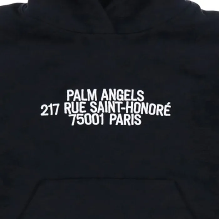 Palm Angels  |Street Style Long Sleeves Logo Hoodies & Sweatshirts