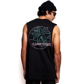 Palm Tree Neon Dreams Tank Top