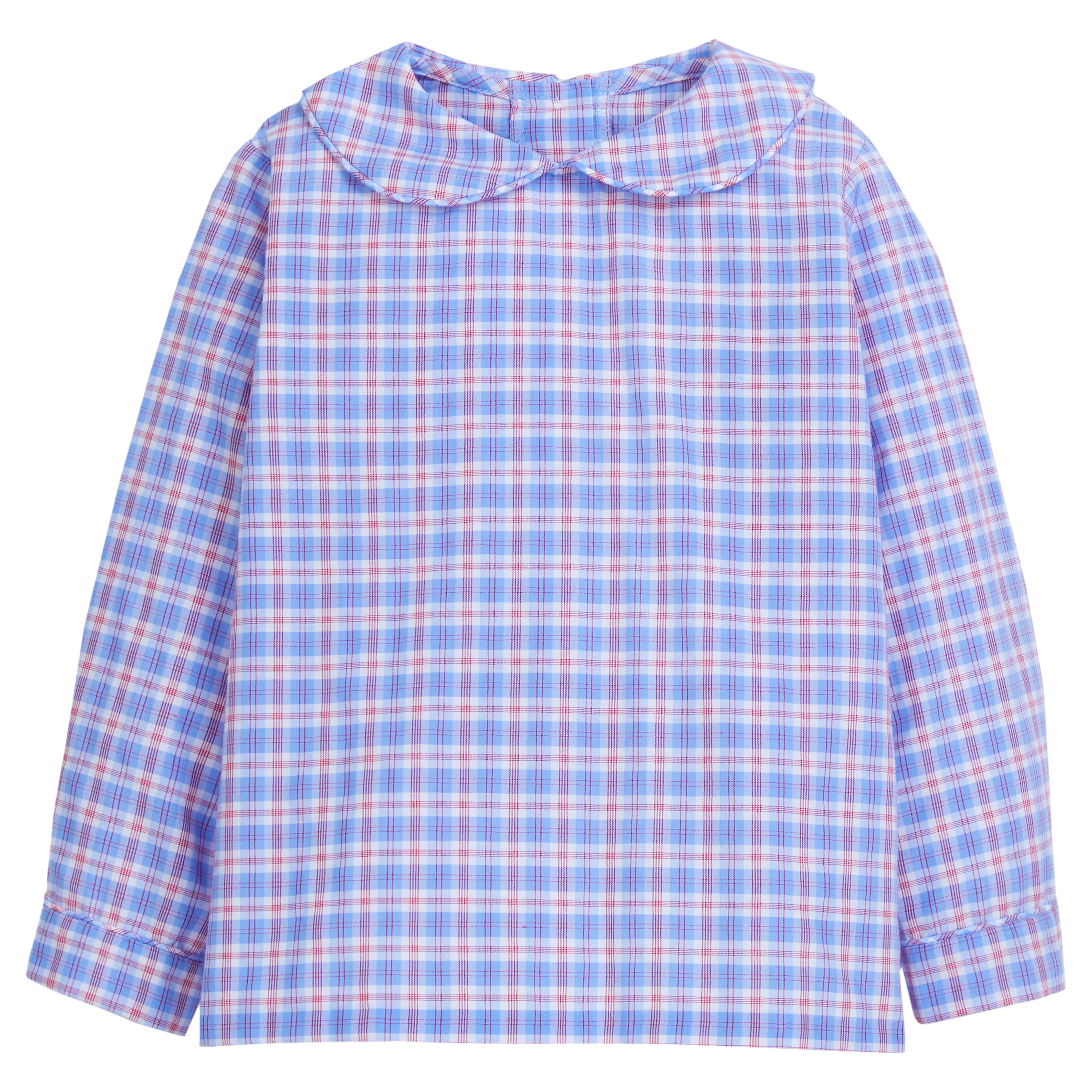 Peter Pan Shirt - Paddington Plaid