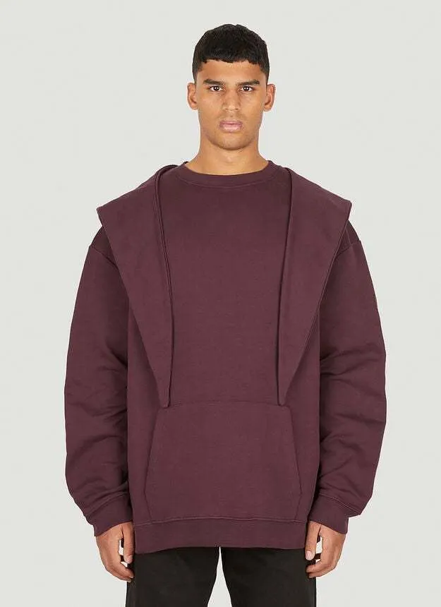 RAF SIMONS  |Street Style Long Sleeves Cotton Logo Designers Hoodies