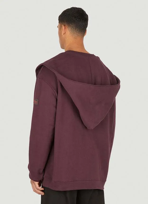 RAF SIMONS  |Street Style Long Sleeves Cotton Logo Designers Hoodies