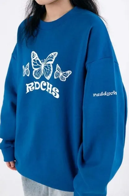 RUDDYCHEEKS  |Unisex Street Style Logo Hoodies & Sweatshirts