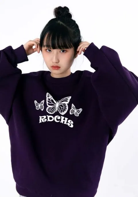 RUDDYCHEEKS  |Unisex Street Style Logo Hoodies & Sweatshirts