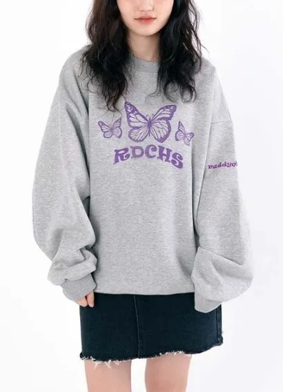 RUDDYCHEEKS  |Unisex Street Style Logo Hoodies & Sweatshirts